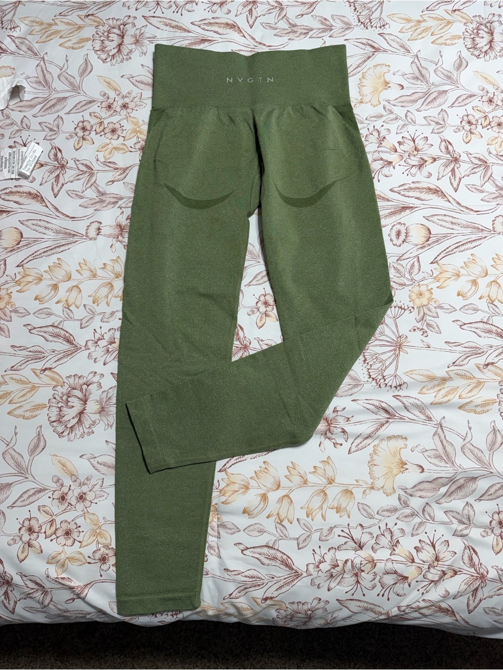 NVGTN Olive Sculpting High-Waist Leggings
